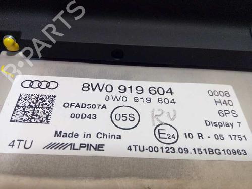 Display monitor AUDI A4 B9 Avant (8W5, 8WD) | BP5115994C48 - Image 6