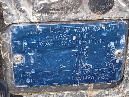 Gearbox SUZUKI GRAND VITARA I (FT, HT) 2.0 HDI 110 16V 4x4 (SQ420D, TD83V) | BP23277077M3 