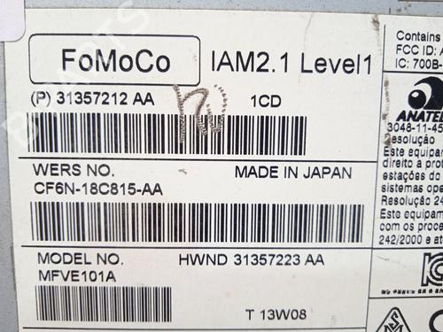 Radio VOLVO V40 Hatchback (525) D2 | BP23040191E6 