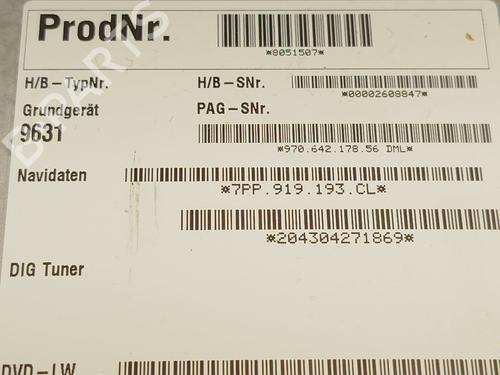 Electronic module PORSCHE PANAMERA (970) 3.0 D | BP28726593M83 