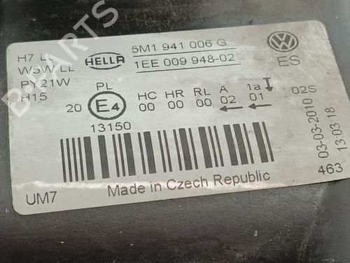 Right headlight VW GOLF PLUS V (5M1, 521) 1.2 TSI | BP35724472C29  - Image 5