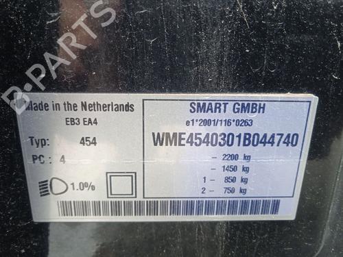 Right taillight SMART FORFOUR (454) 1.1 (454.030) | BP28541633C35  - Image 10