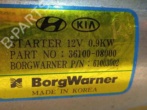 Starter KIA CEED (CD) 1.4 | BP13209283M8 - Image 5