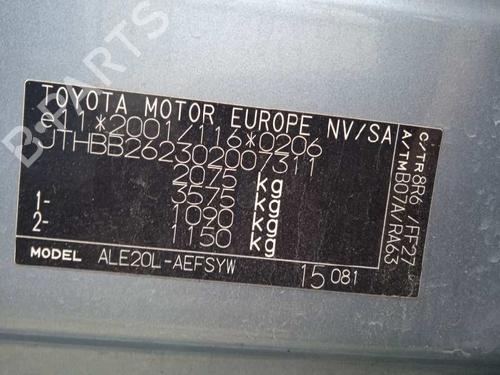 Left sun visor LEXUS IS II (_E2_) 220d (ALE20) | BP26145070I1 