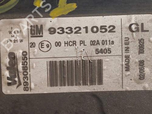 Left headlight OPEL MERIVA A MPV (X03)  | BP15539069C28 