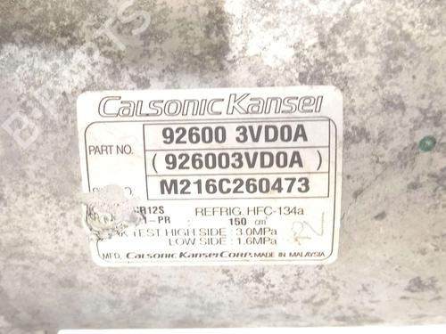 AC compressor NISSAN NV200 / EVALIA Bus 1.5 dCi 90 (M20, M20M) | BP38201271M34 - Image 5