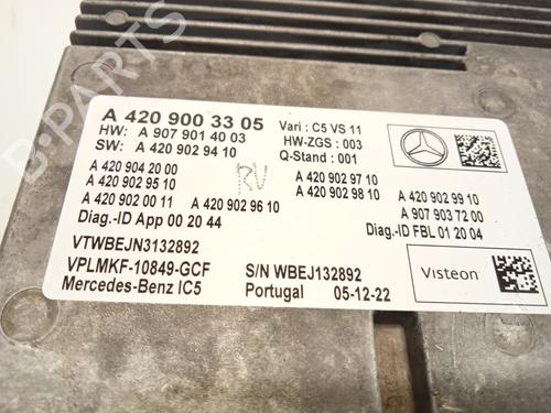 Electronic module MERCEDES-BENZ SPRINTER 4-t Van (B907, B910) 419 CDI RWD (907.643, 907.645, 907.647) | BP26208456M83 - Image 5
