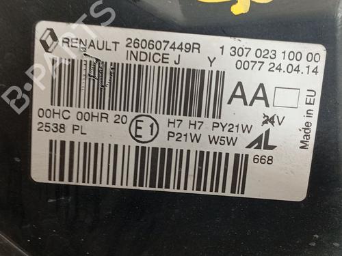 Left headlight RENAULT MEGANE III Hatchback (BZ0/1_, B3_) 1.9 dCi (BZ0N, BZ0J) | BP36259862C28  - Image 6