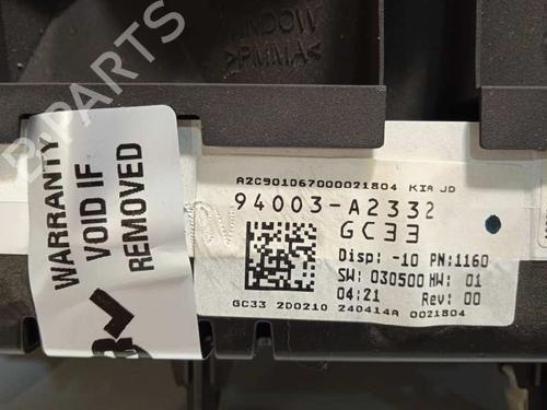 Instrument cluster KIA CEE'D (JD)  | BP7762948C47 