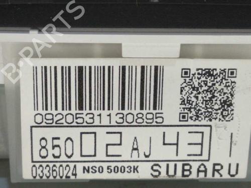 Instrument cluster SUBARU LEGACY V Estate (BR) 2.0 D AWD (BRD) | BP6087227C47 