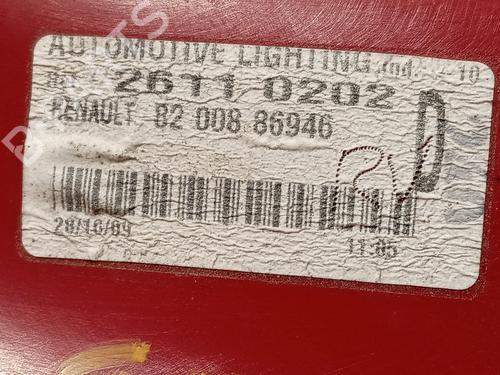 Right taillight RENAULT CLIO III (BR0/1, CR0/1) 1.2 16V (BR02, BR0J, BR11, CR02, CR0J, CR11) | BP31010250C35 