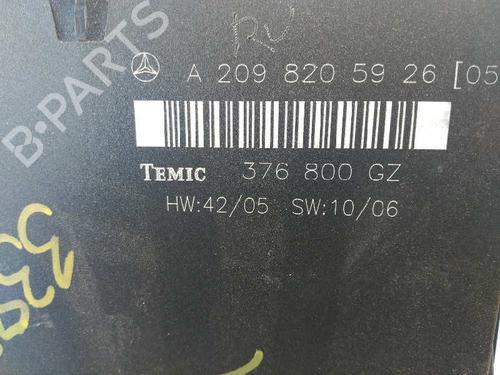 Electronic module MERCEDES-BENZ CLK (C209)  | BP1399275M83 