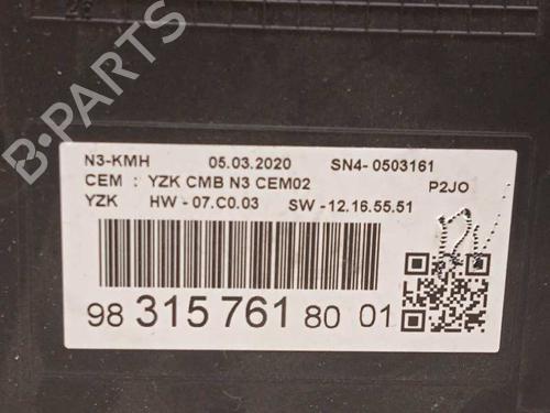 Instrument cluster OPEL CORSA F (P2JO)  | BP16069368C47 