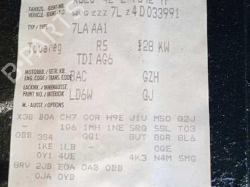 Transfer box VW TOUAREG (7LA, 7L6, 7L7) 2.5 R5 TDI | BP10727229M36