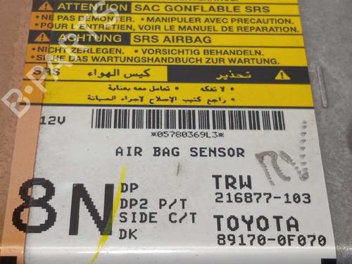 ECU airbags TOYOTA COROLLA Verso (ZER_, ZZE12_, R1_) 2.2 D-4D (AUR10_, AUR10R) | BP15056066M53 