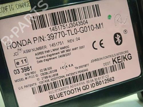 Electronic module HONDA ACCORD VIII (CU) 2.2 i-DTEC (CU3) | BP14347371M83 