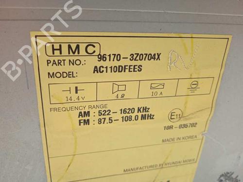 Radio HYUNDAI i40 I (VF) 1.7 CRDi | BP10622270E6 