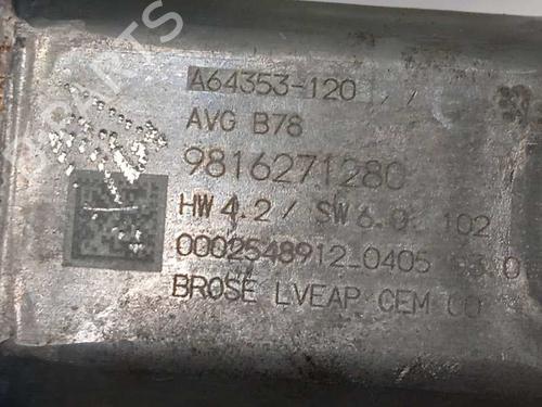 Front left window mechanism CITROËN C4 Picasso II 1.2 THP 130 | BP15192786C22