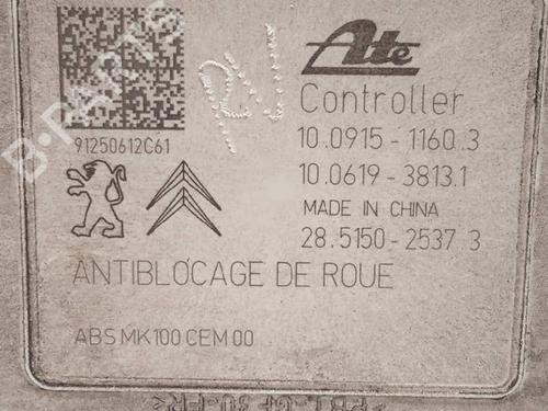 ABS pump CITROËN C3 II (SC_) 1.4 HDi 70 (SC8HZC, SC8HR0, SC8HP4) | BP9507988M43 