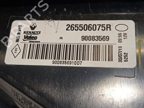 Right tailgate light RENAULT MEGANE IV Hatchback (B9A/M/N_) 1.5 Blue dCi 115 (B9A6) | BP28693217C80 