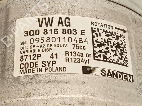 AC compressor VW TAIGO (CS1) 1.0 TSI | BP39503782M34 - Image 6