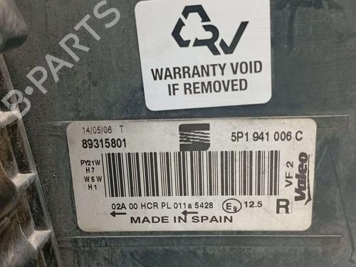 Right headlight SEAT LEON (1P1) 1.9 TDI | BP39204525C29 - Image 6