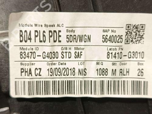 Rear left window mechanism HYUNDAI i30 (FD) 2.0 CRDi | BP38013658C24 - Image 5