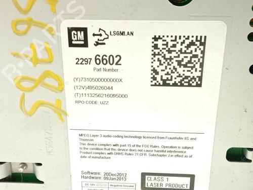 Radio OPEL ASTRA J Saloon 1.7 CDTI (69) | BP29309242E6  - Image 5