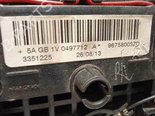 Driver airbag PEUGEOT 308 I (4A_, 4C_) 1.6 HDi | BP17542301C9 