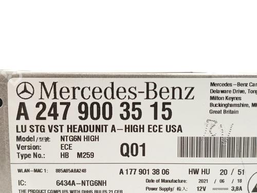 Electronic module MERCEDES-BENZ CLA (C118) CLA 250 e (118.386) | BP36327523M83 - Image 7