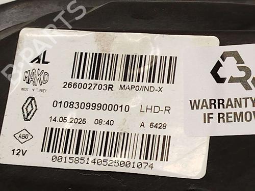 Right headlight RENAULT CLIO V (B7_) 1.5 Blue dCi 100 (B7AD) | BP39611302C29 - Image 4