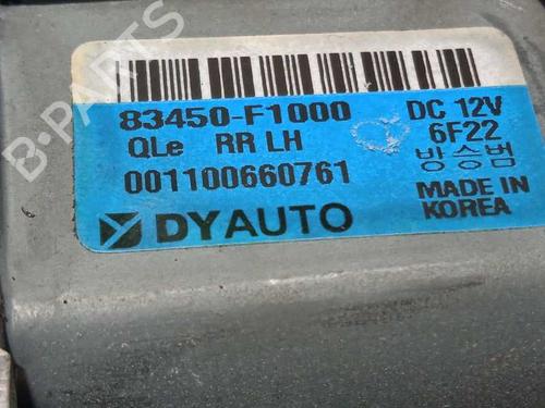 Rear left window mechanism KIA SPORTAGE IV (QL, QLE) 1.6 GDI | BP8260527C24