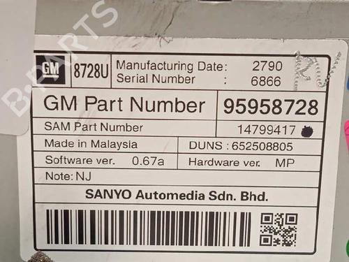 Display monitor CHEVROLET ORLANDO (J309) 2.0 D | BP10139468C48 - Image 5