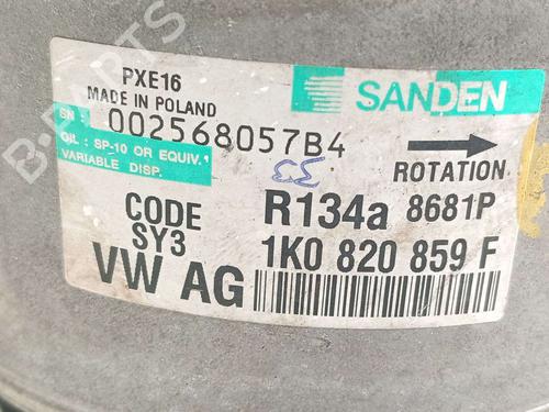 AC compressor VW PASSAT B6 (3C2) 2.0 TDI | BP39171591M34 - Image 6