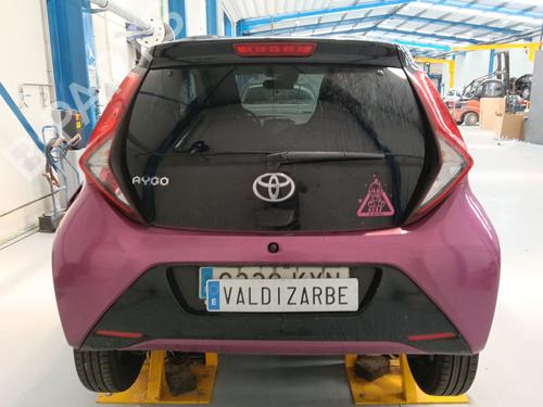 Right sun visor TOYOTA AYGO (_B4_) 1.0 VVTi (KGB40) | BP36597047I2 - Image 21