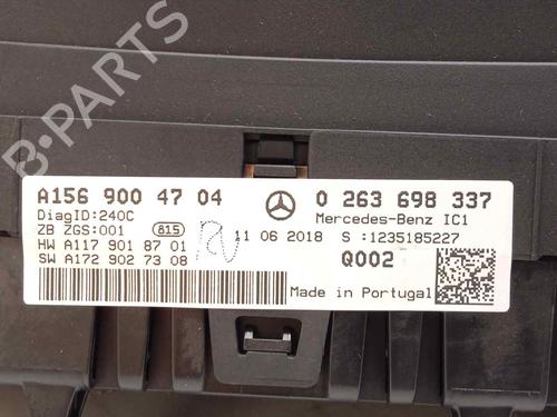 Instrument cluster MERCEDES-BENZ GLA-CLASS (X156) GLA 180 (156.942) | BP17046626C47 