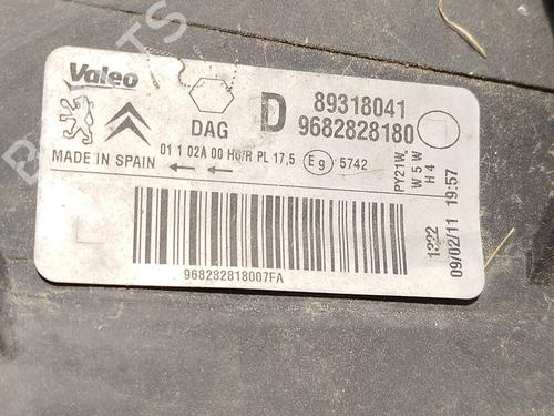 Right headlight CITROËN BERLINGO Box Body/MPV (B9) 1.6 HDi 90 | BP26576940C29
