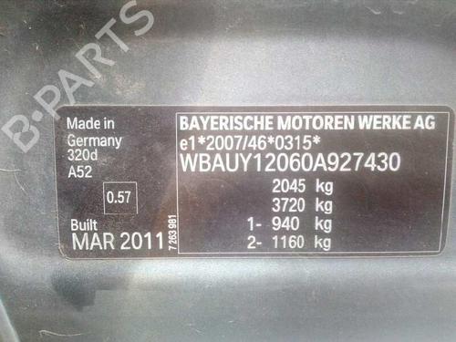 Right front steering knuckle BMW 3 Touring (E91) 320 d | BP1490057M26 