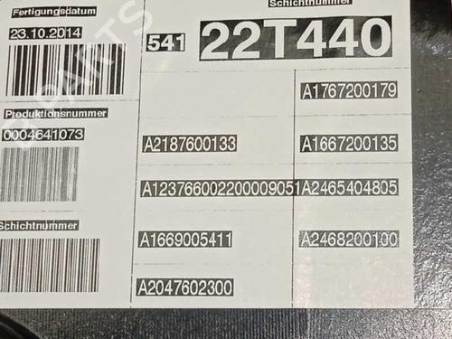 Front left window mechanism MERCEDES-BENZ GLA-CLASS (X156) GLA 200 CDI / d (156.908) | BP9824056C22