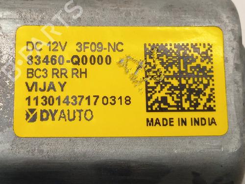 Rear right window mechanism HYUNDAI BAYON (BC3) 1.2 MPI | BP19330037C25 