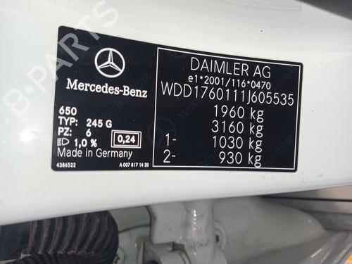 Gearbox MERCEDES-BENZ A-CLASS (W176) A 160 CDI / d (176.011) | BP32669458M3 