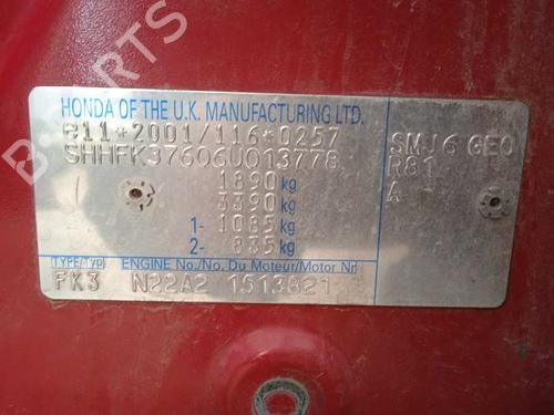 Instrument cluster HONDA CIVIC VIII Hatchback (FN, FK) 2.2 CTDi (FK3) | BP11511045C47 