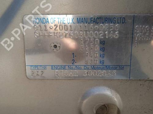 ESP ECU HONDA CIVIC VIII Hatchback (FN, FK) 1.8 (FN1, FK2) | BP10558214M58 