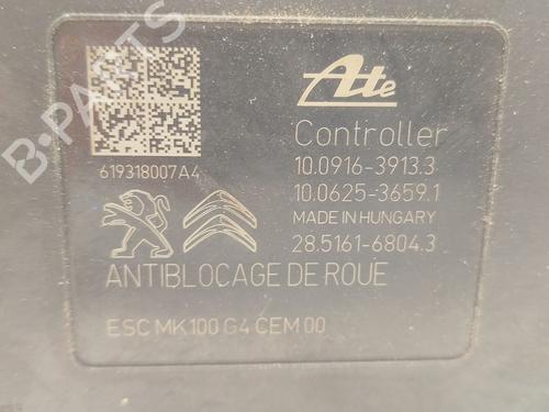 ABS pump PEUGEOT 208 I (CA_, CC_) 1.2 VTI 82 | BP31933692M43 