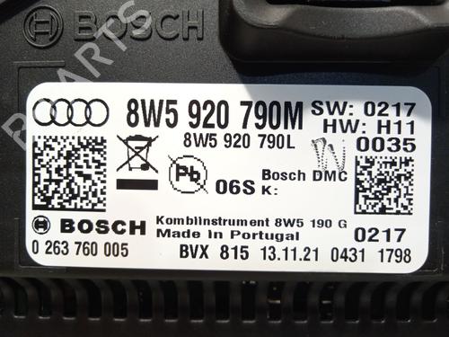 Instrument cluster AUDI A5 Sportback (F5A, F5F) 40 TDI Mild Hybrid quattro | BP26208558C47 