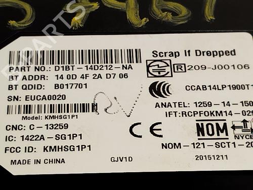 Electronic module FORD FIESTA VI (CB1, CCN) 1.25 | BP32044055M83 - Image 4