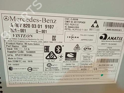 Radio MERCEDES-BENZ SPRINTER 4-t Van (B907, B910) 419 CDI RWD (907.643, 907.645, 907.647) | BP26207825E6 