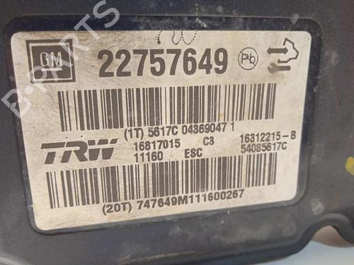 ABS pump OPEL INSIGNIA A (G09) 2.0 CDTI (68) | BP15371895M43 