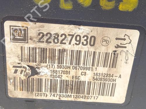 ABS pump OPEL INSIGNIA A (G09)  | BP20848998M43 