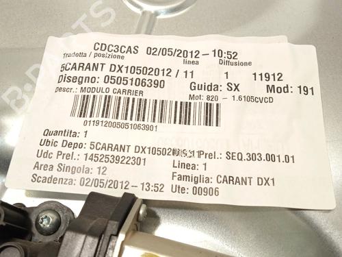 Front right window mechanism ALFA ROMEO GIULIETTA (940_) 1.6 JTDM (940FXD1A) | BP26391555C23 